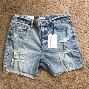 Denim Shorts | NWT Distressed Denim Shorts
